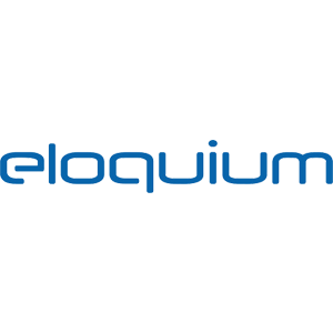 Eloquium Logo in blau und freigestellt