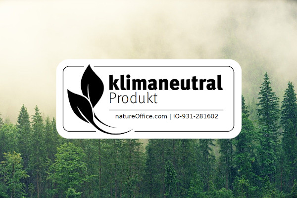 Logo für klimaneutrale Produkte von natureoffice