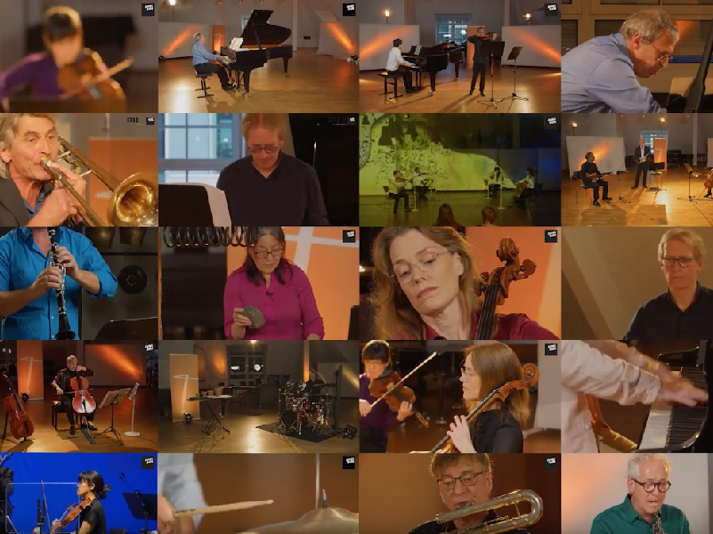 Vorschaubild Trailer: On Air - Ensemble Modern live aus dem Dachsaal / live from the attic livestreaming